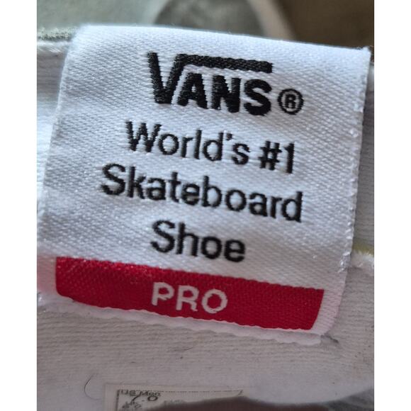 vans worlds #1 pro skateboard shoes Size 7 main image 14